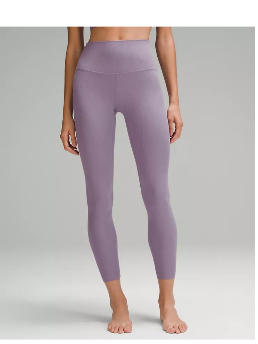 lululemon Align™ High-Rise Ribbed Pant 25"